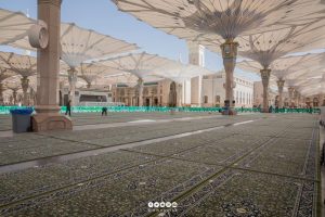 karpet baru masjid nabawi