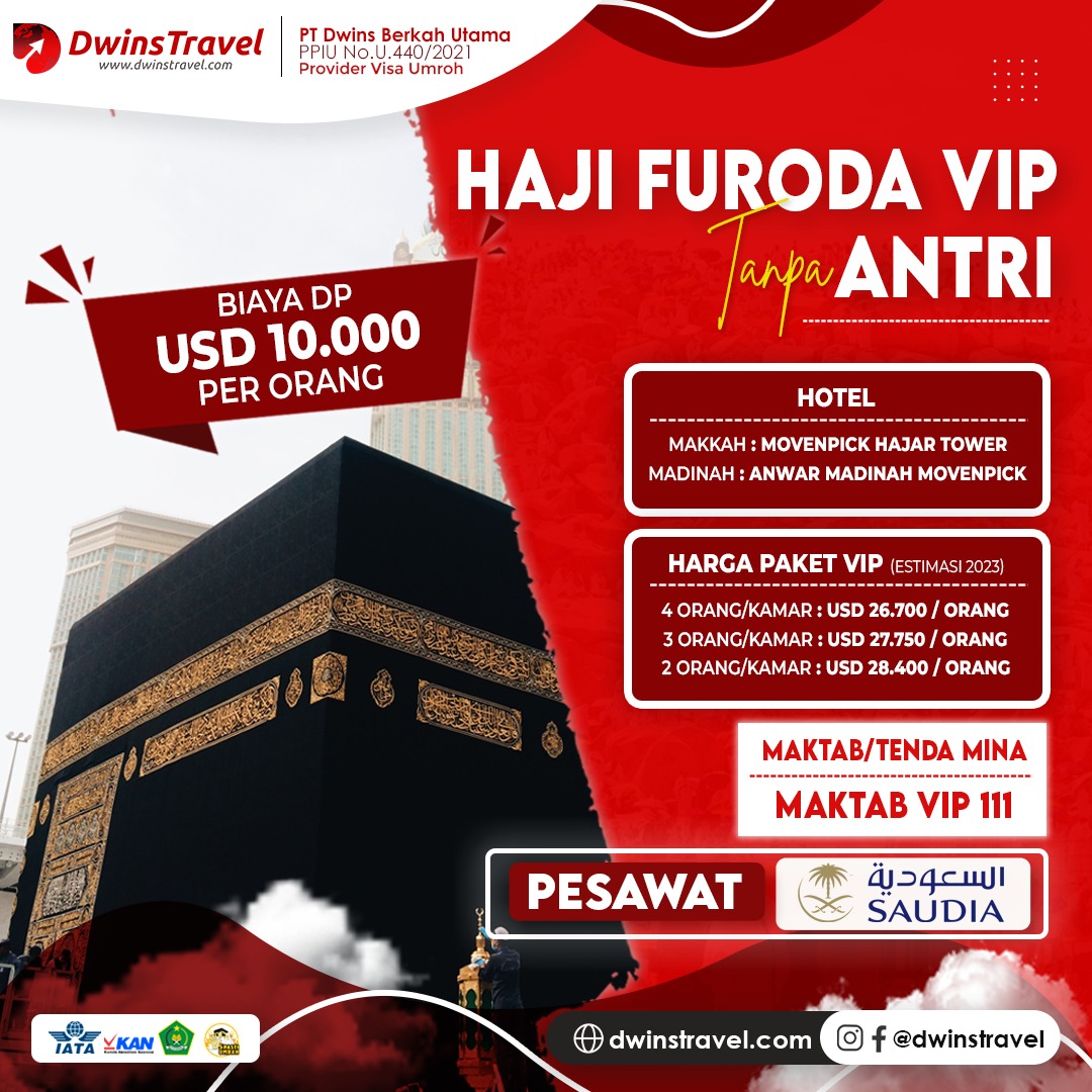 HAJI FURODA 2023 LANGSUNG BERANGKAT