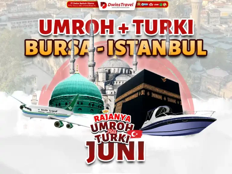 umroh plus turki bursa juni