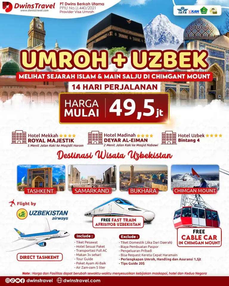 umroh plus uzbekistan