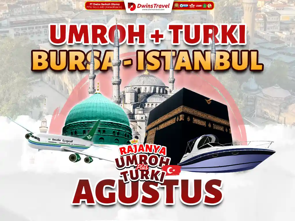umroh plus turki bursa agustus