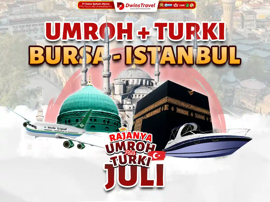 umroh plus turki bursa juli