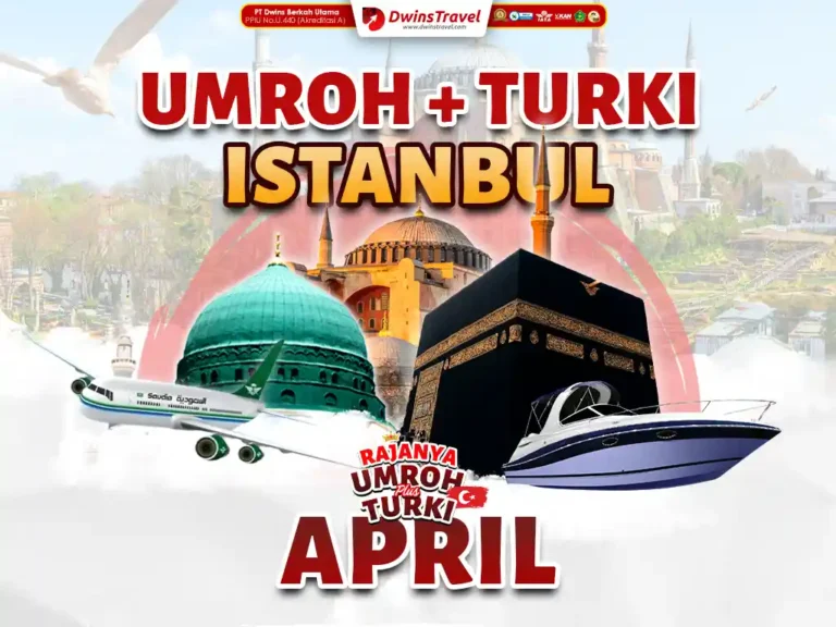 umroh plus turki istanbul april