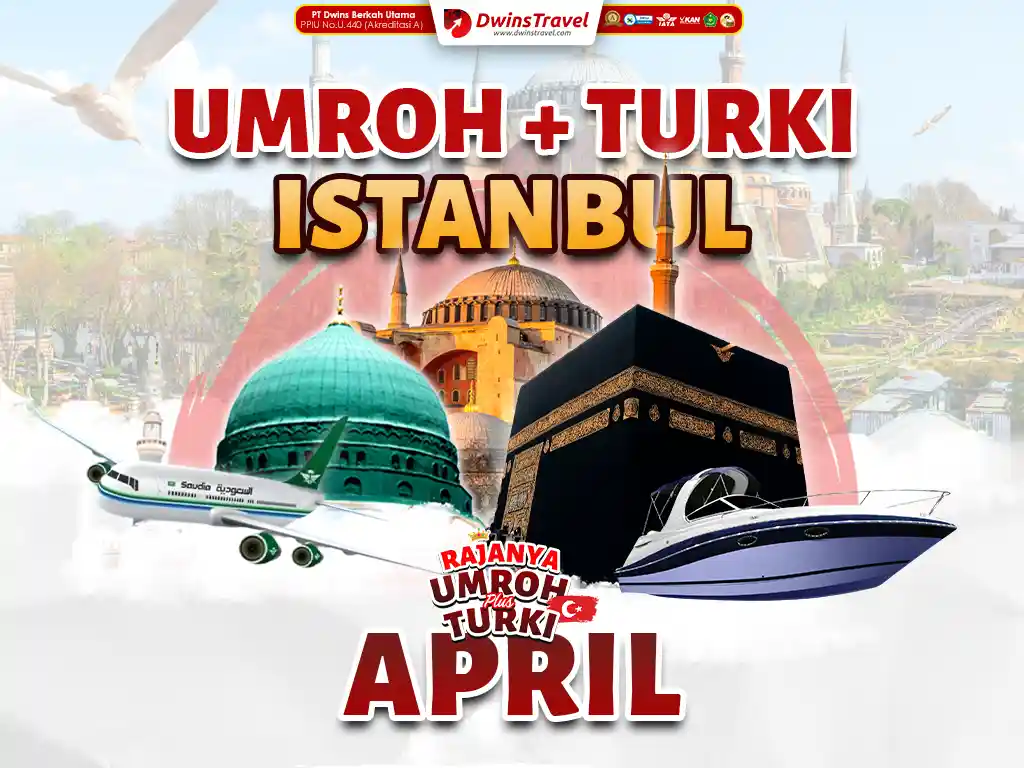 umroh plus turki istanbul april