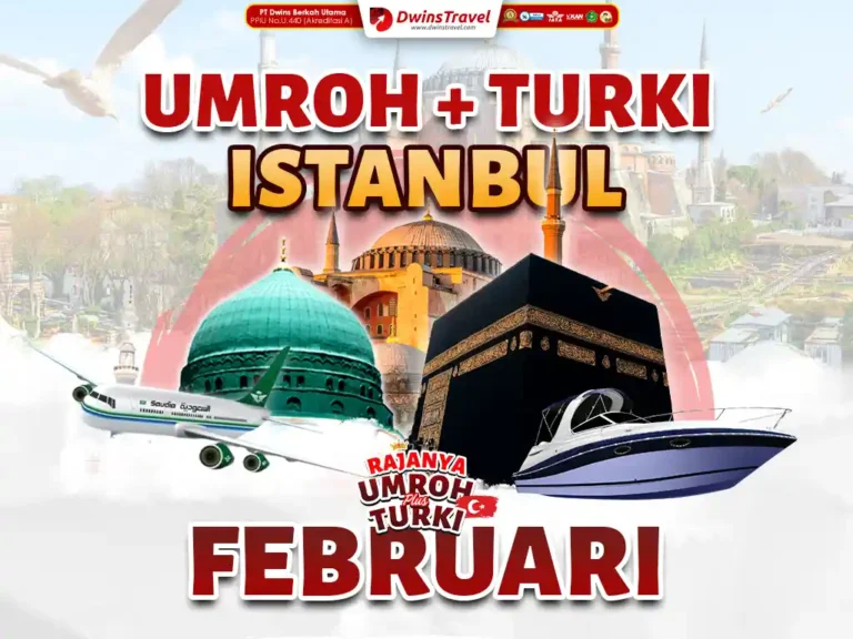 umroh plus turki istanbul februari