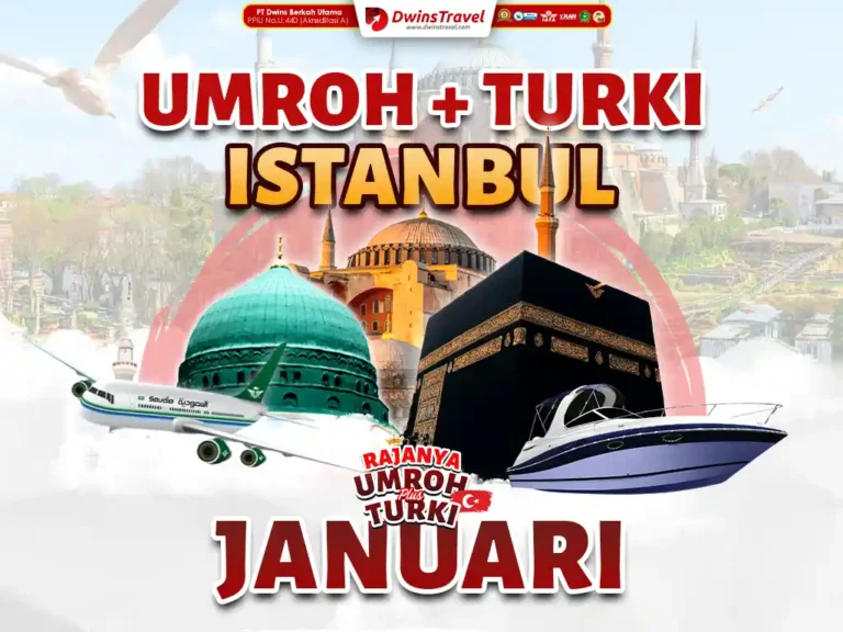 umroh plus turki istanbul januari